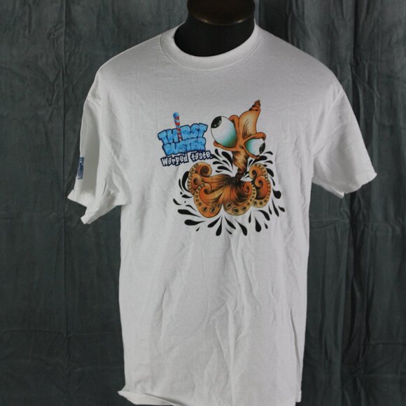 Retro Slushy Shirt - Thirst Buster Twisted Squid Flavor - Men's Large - Picture 1 of 9